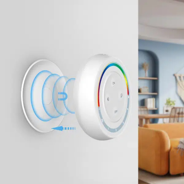S2W+ 4-Zone RGBCCT Rainbow Remote Control Wall Light Switch S2W+ 4-Zone RGBCCT Rainbow Remote Control Wall Light Switch